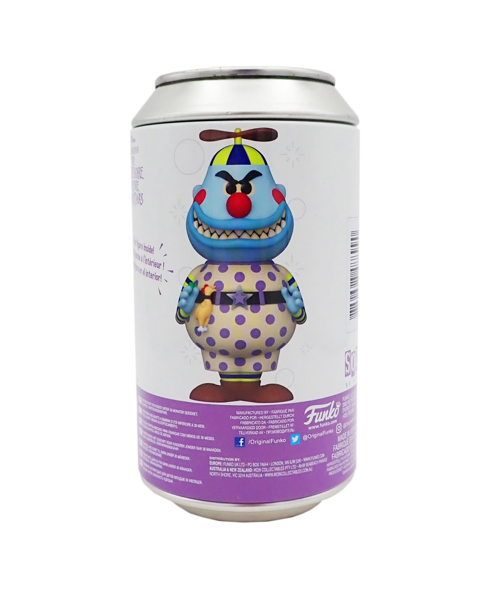 Tear Away Face Clown - Funko Soda