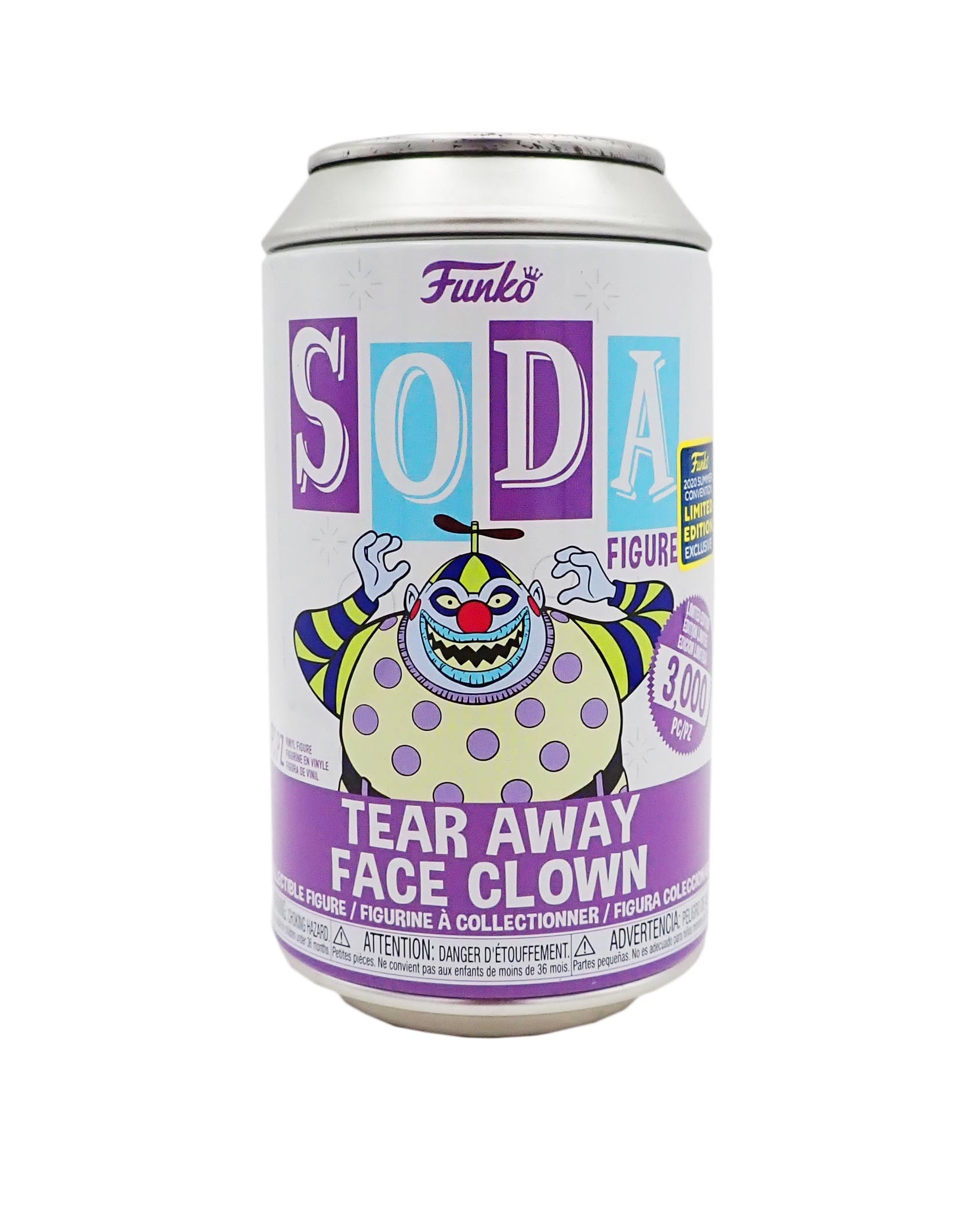 Tear Away Face Clown - Funko Soda