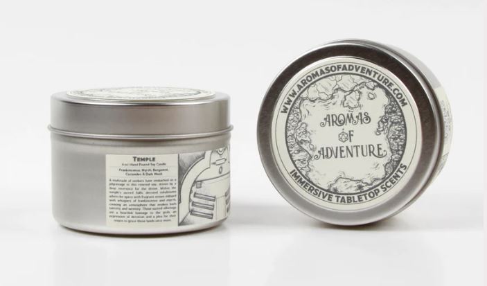 Aromas of Adventure - Temple - 4 oz Candle