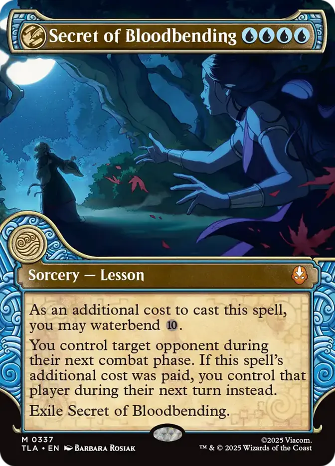 Secret of Bloodbending - Blue