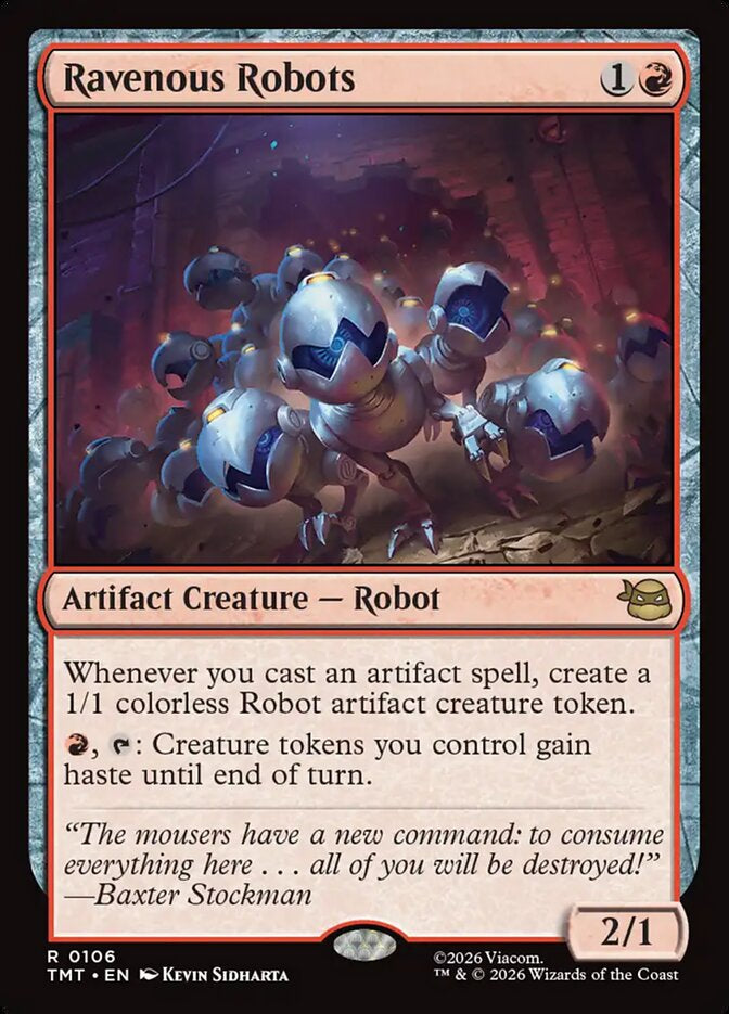 Ravenous Robots - Red