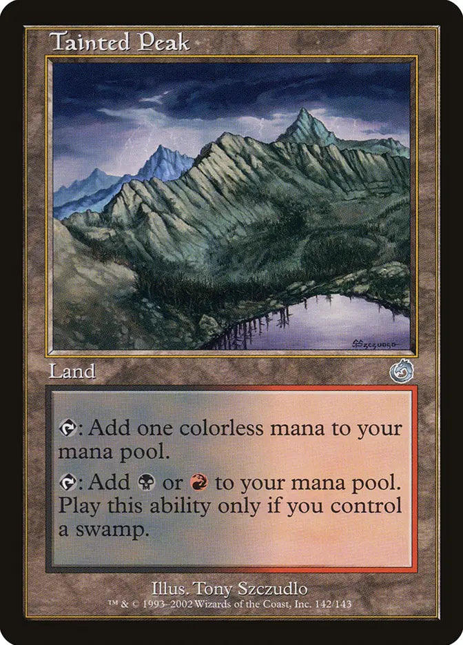 Tainted Peak - Land