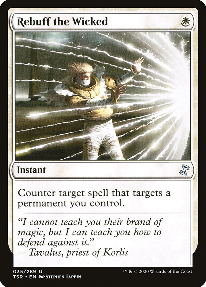 Rebuff the Wicked - White