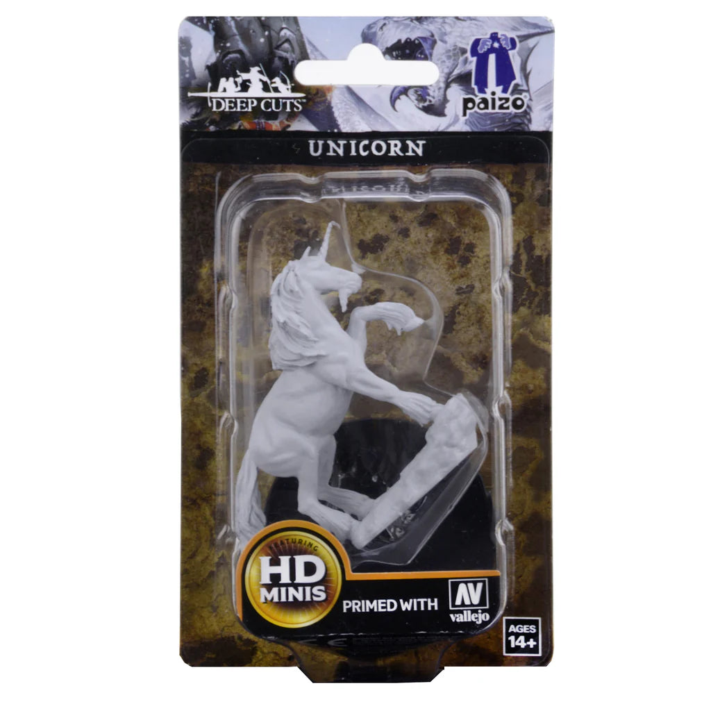 Pathfinder Battles Deep Cuts Unpainted Miniatures: Unicorn