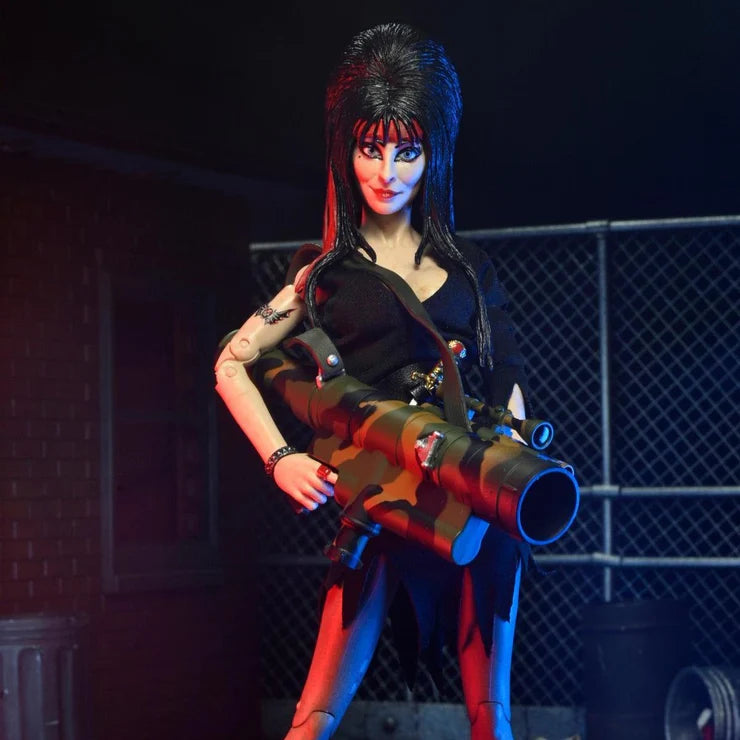 NECA Elvira Mistress of the Dark: Commando - 8-Inch Clothed Figure