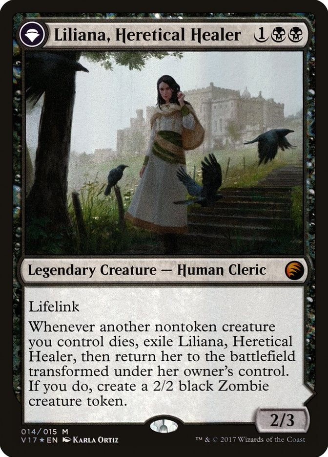Liliana, Heretical Healer - Black