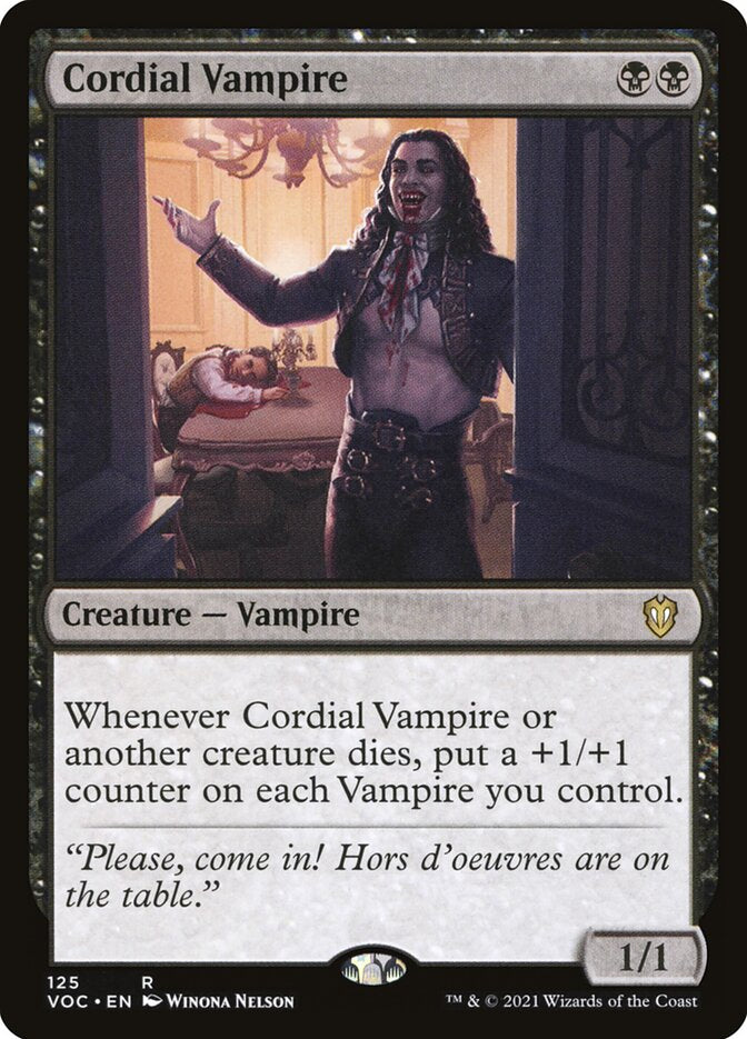 Cordial Vampire - Black