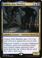 Umbris, Fear Manifest - Blue/Black