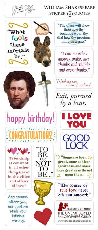 William Shakespeare Quotable Notable