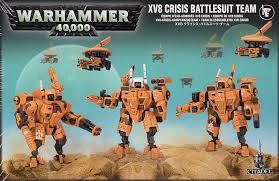 XV8 Crisis Battlesuit Team (2012) - Warhammer 40,000
