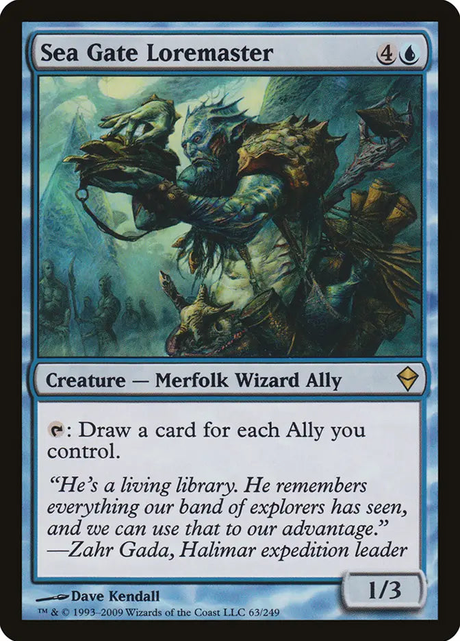 Sea Gate Loremaster - Blue