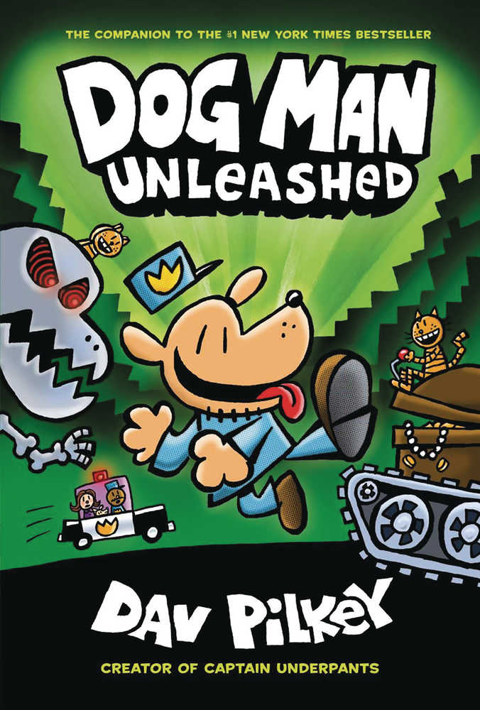 Dog Man Hardcover Graphic Novel W Dust Jacket Volume 02 Unleashed