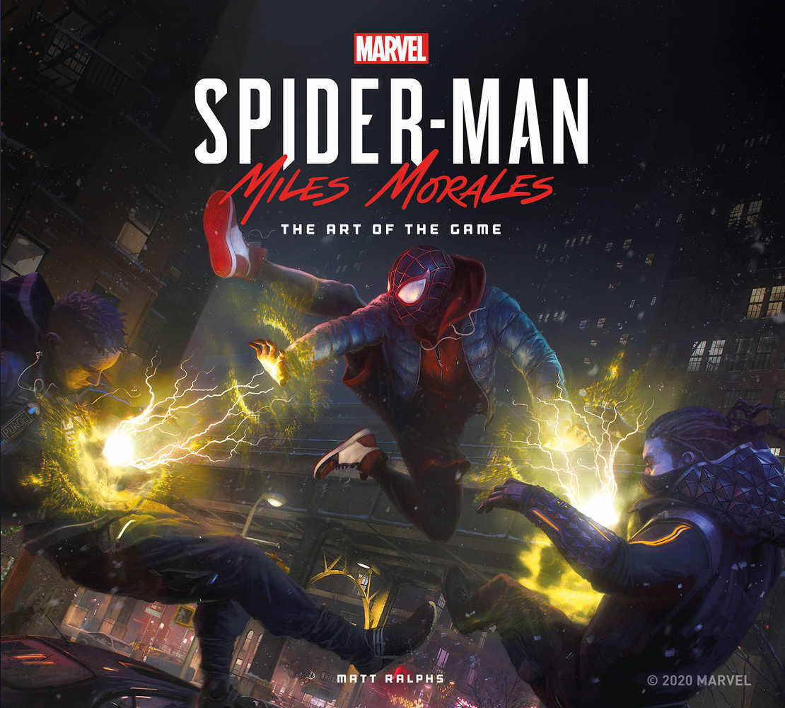 Marvels Spider Man Miles Morales Art Of Game Hardcover
