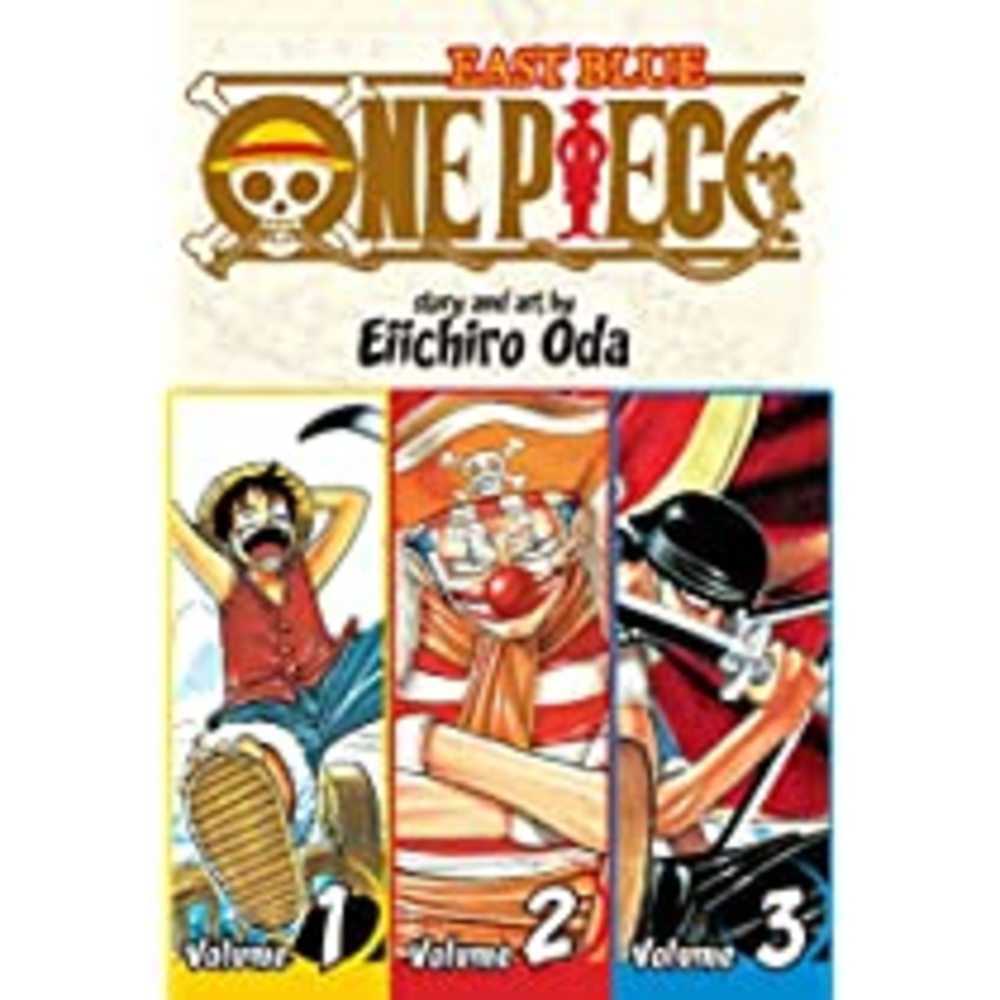 One Piece Omnibus Volume 1 2 & 3 East Blue