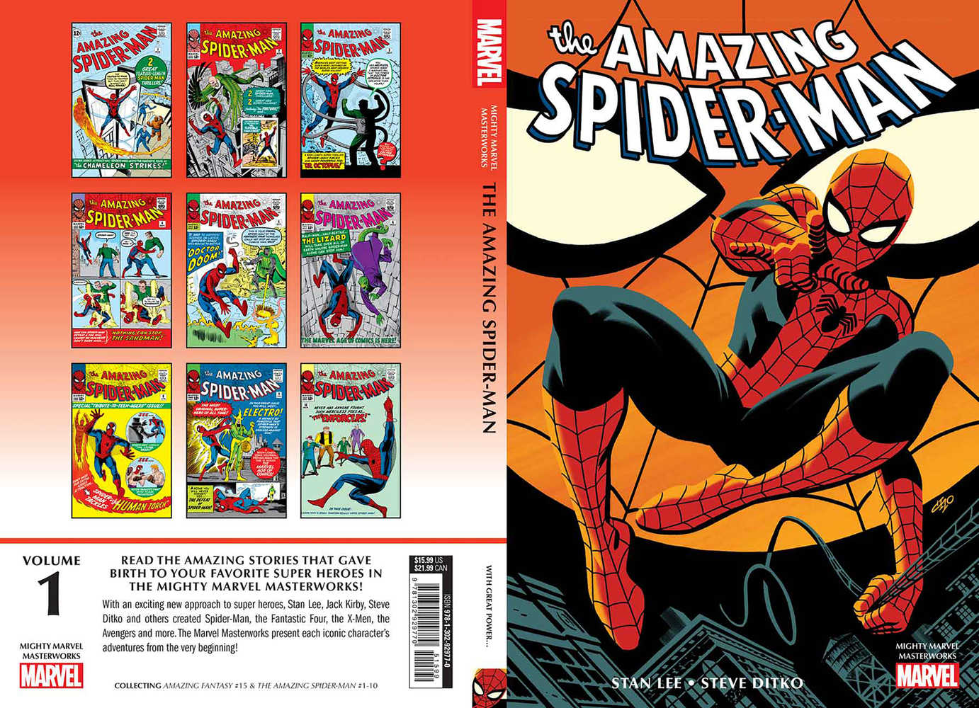 Mighty Marvel Masterworks Amazing Spider-Man With Great Power Graphic Novel TPB Cho Cover