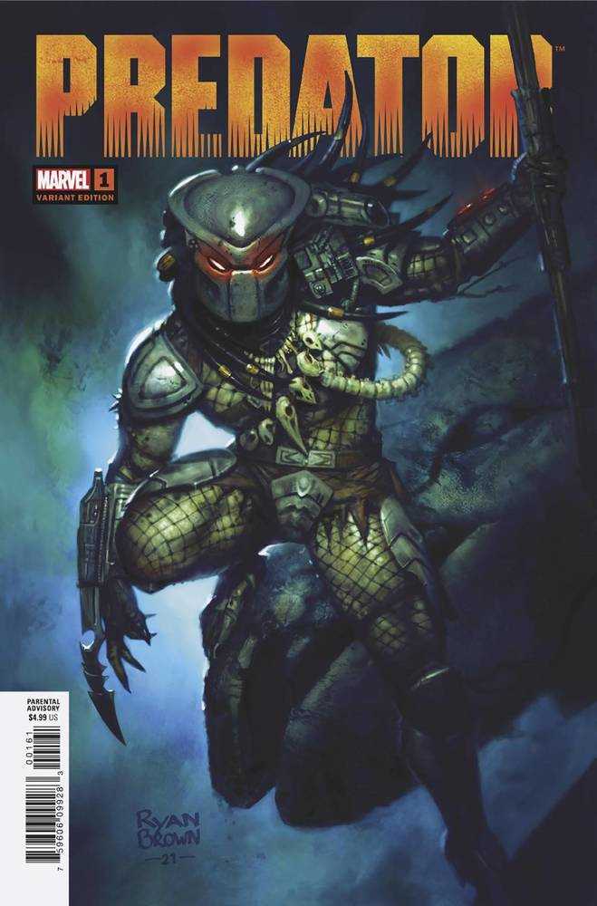 Predator #1 25 Copy Variant Edition Brown Variant