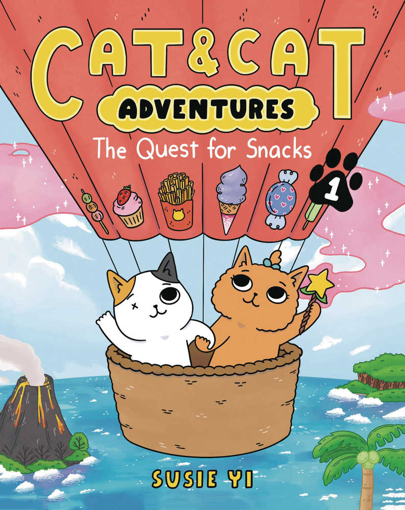Cat & Cat Adventure Graphic Novel Volume 01 Quest For Snacks