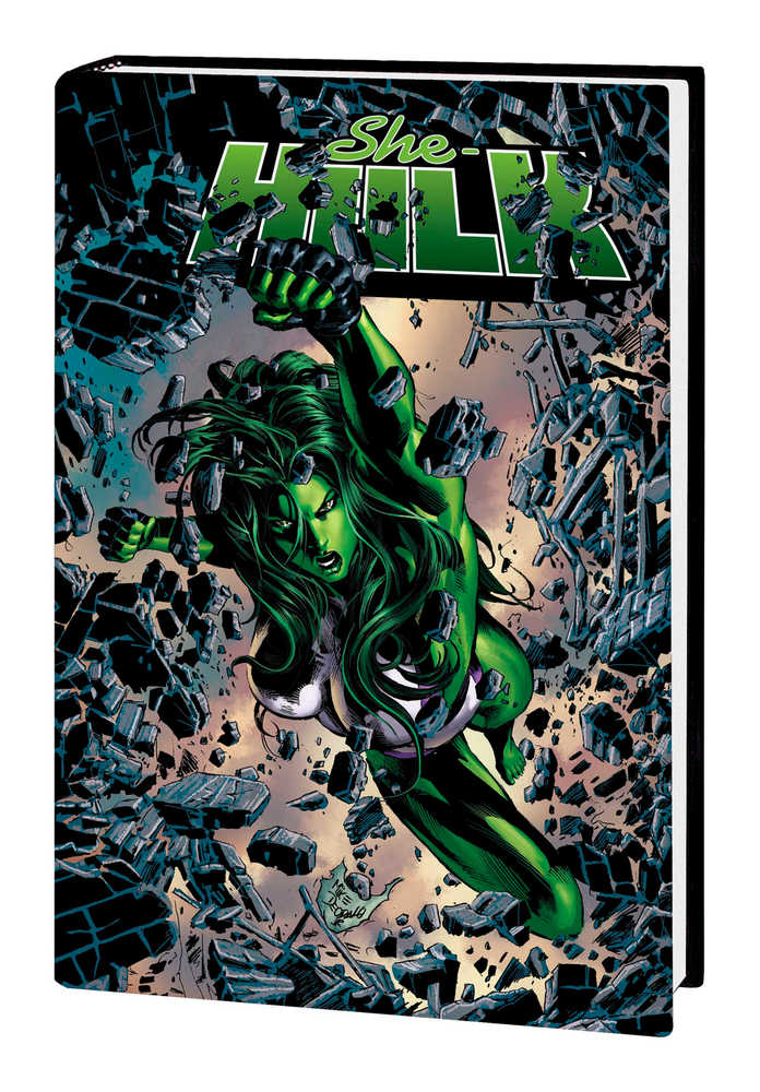She-Hulk By Peter David Omnibus Hardcover Deodato Jr Cover
