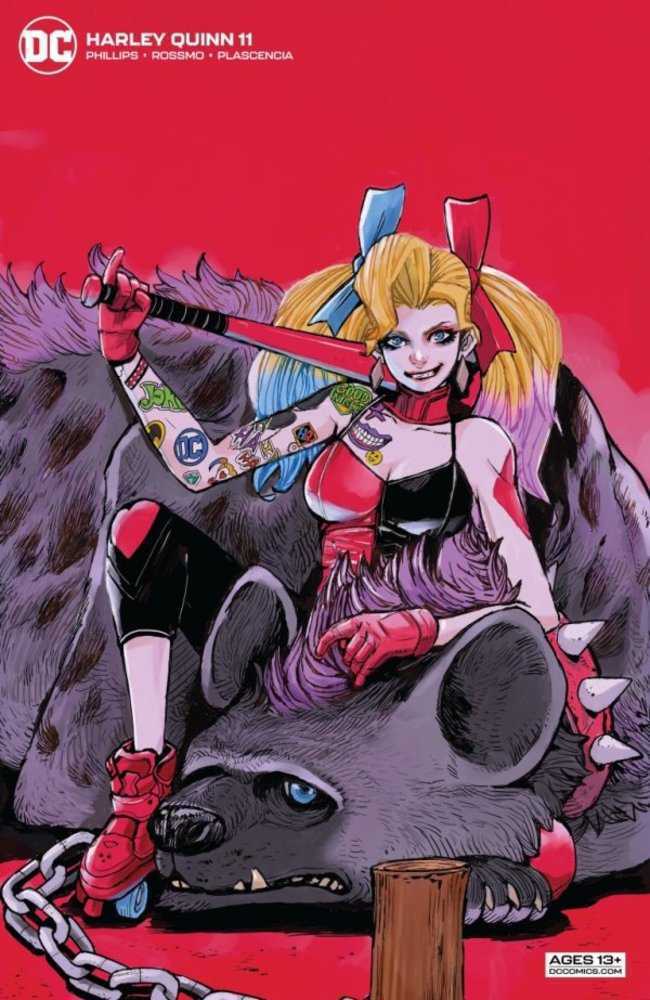 Harley Quinn #11 Cover D 1 in 25 Acky Bright Card Stock Variant