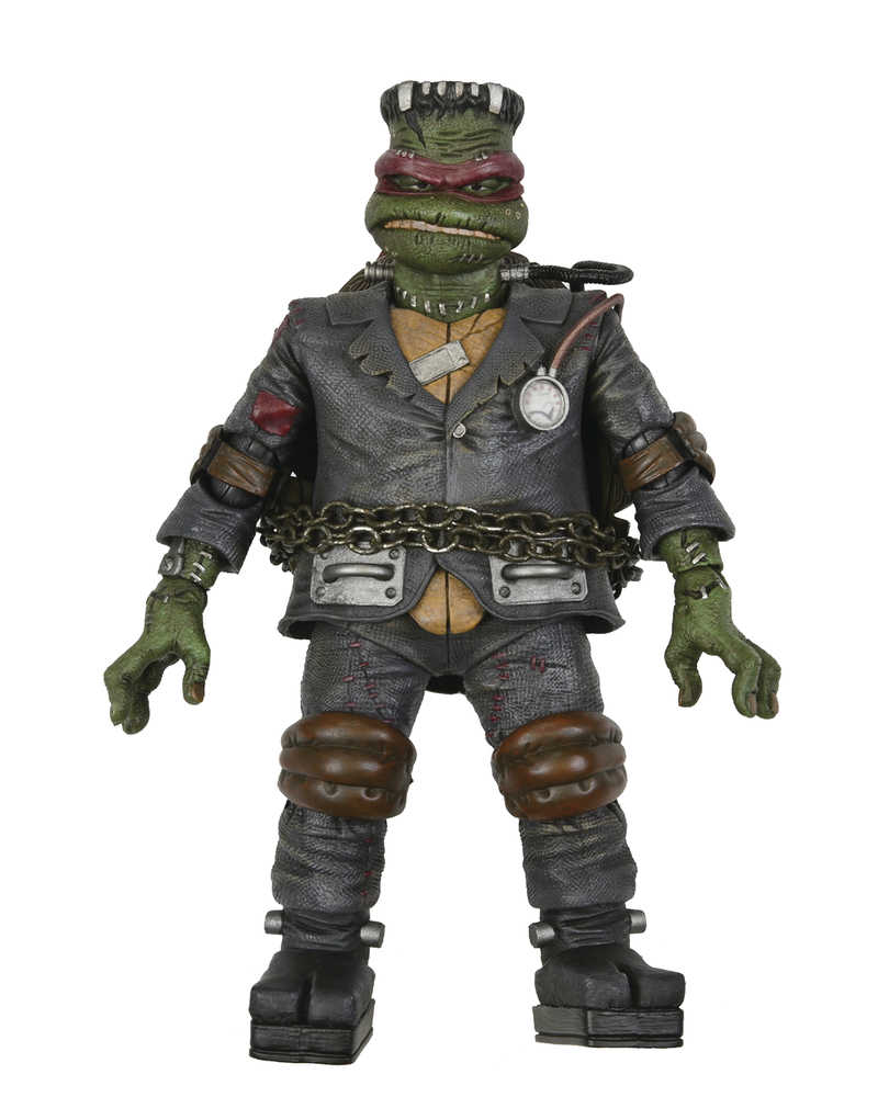 Univ Mon X Teenage Mutant Ninja Turtles Raphael As Frankensteins Monster Ult 7in Action Figure