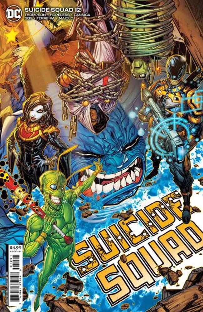 Suicide Squad #12 Cover B Jonboy Meyers Card Stock Variant