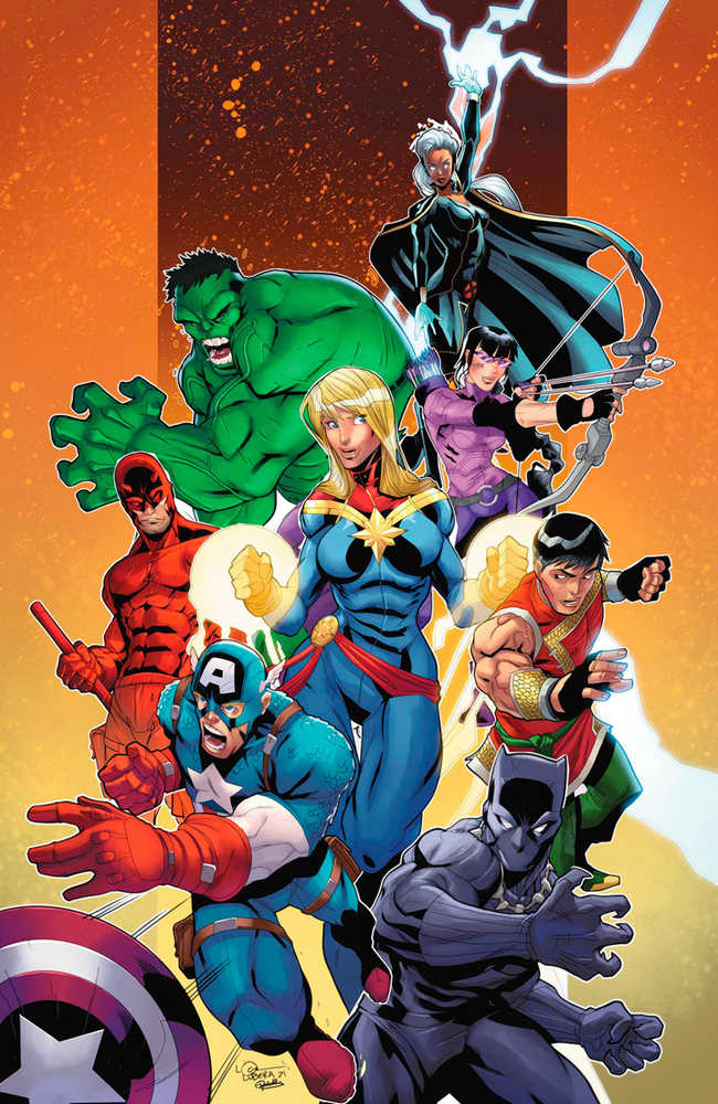 Marvel Multiverse Role Playing Game Playtest Rulebook TPB Lubera Direct Market Variant