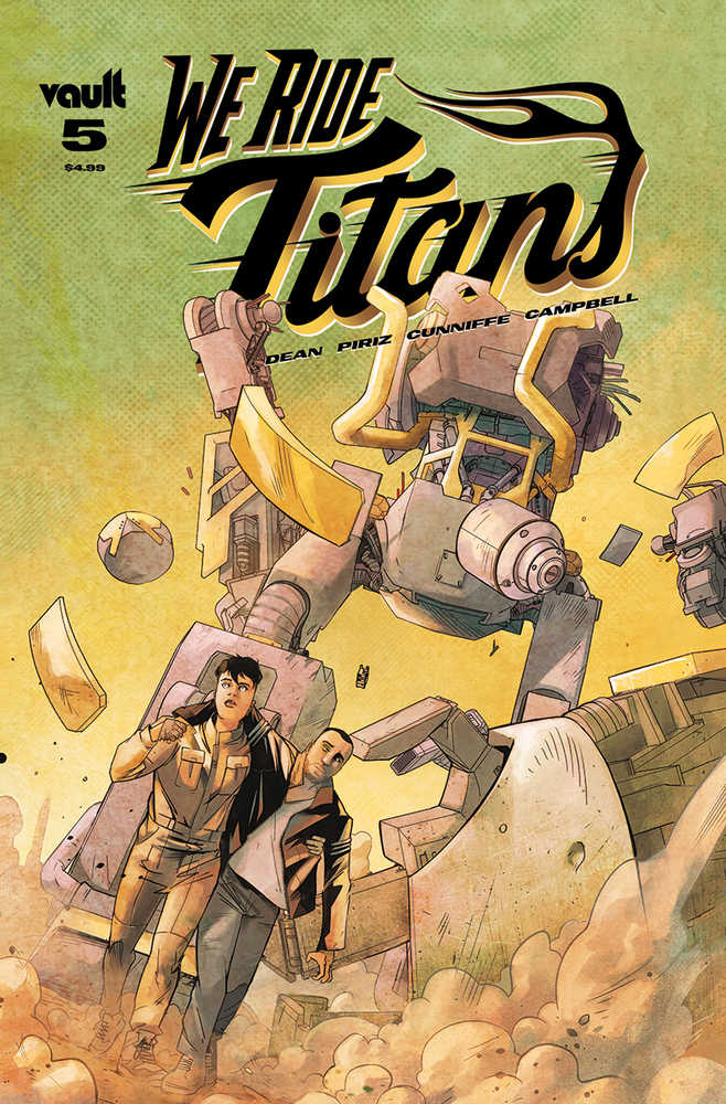 We Ride Titans #5 Cover A Piriz
