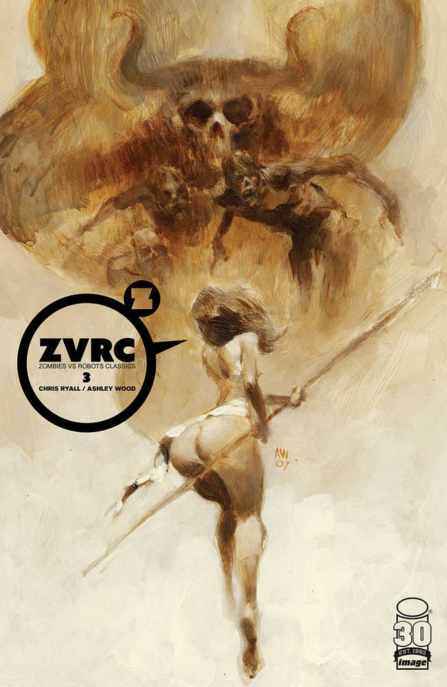 Zvrc Zombies vs Robots Classic #3 (Of 4) Cover A Wood (Mature)