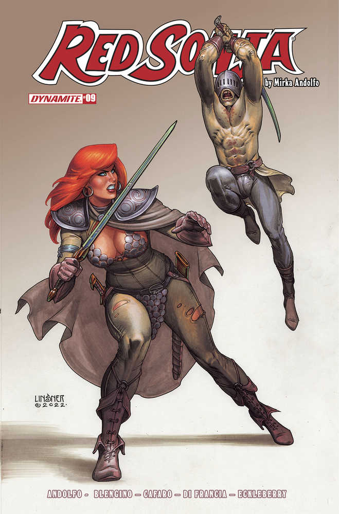 Red Sonja (2021) #9 Cover C Linsner