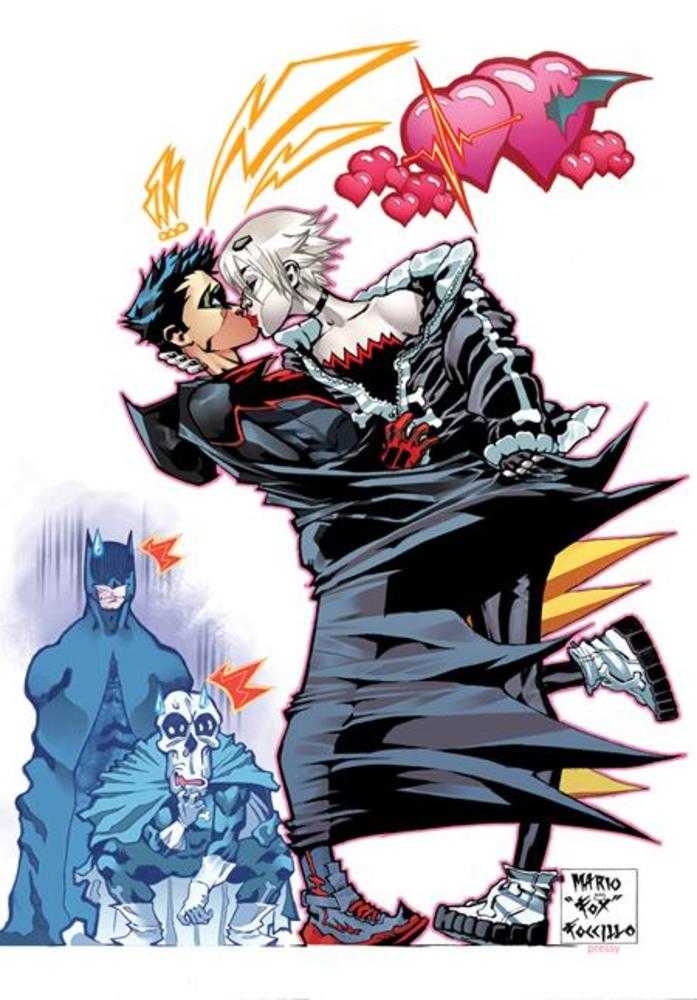 Robin #15 Cover C 1 in 25 Mario Foccillo Connecting Card Stock Variant