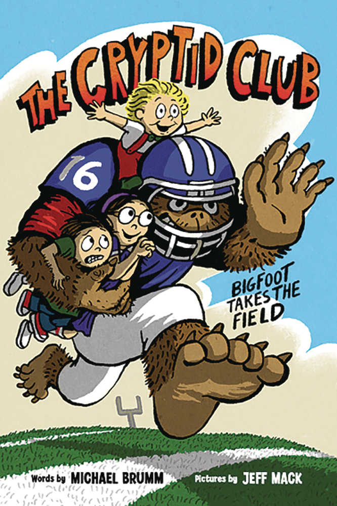 Cryptid Club Graphic Novel Volume 01 Bigfoot Takes The Field