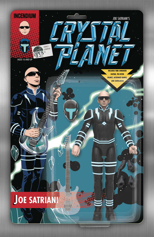 Crystal Planet #1 (Of 5) Cover B 5 Copy Variant Edition Action Figure