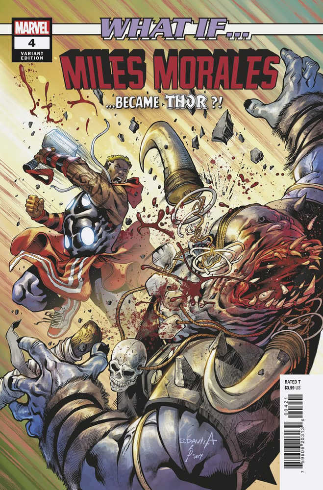 What If Miles Morales #4 (Of 5) Davila Variant