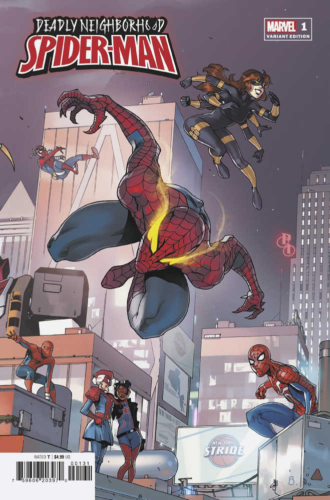 Deadly Neighborhood Spider-Man #1 (Of 5) Bengal Connect Variant