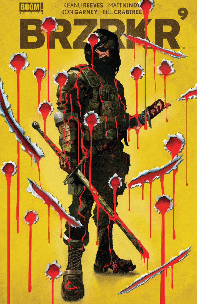 BRZRKR (Berzerker) #9 (Of 12) Cover D Del Mundo Foil (Mature)
