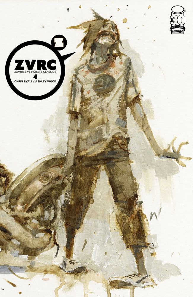 Zvrc Zombies vs Robots Classic #4 (Of 4) Cover A Wood (Mature)