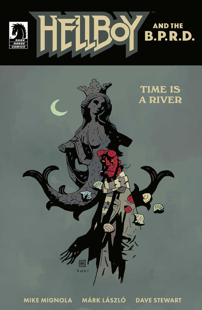 Hellboy & BPRD Time Is A River One-Shot Cover B Mignola