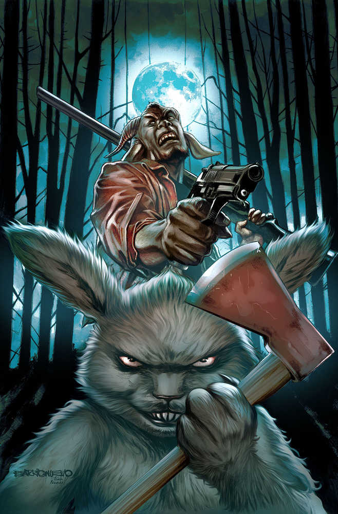 Man Goat & Bunnyman Green Eggs & Blam #1 Cover A Barrionuevo