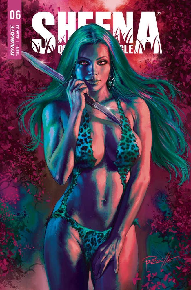 Sheena Queen Jungle #6 Cover N Foc Bonus Parrillo Ultraviolet