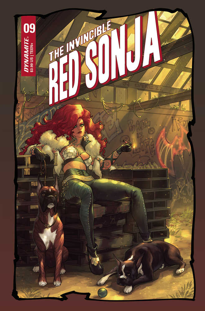 Invincible Red Sonja #9 Cover Q Foc Hetrick Street