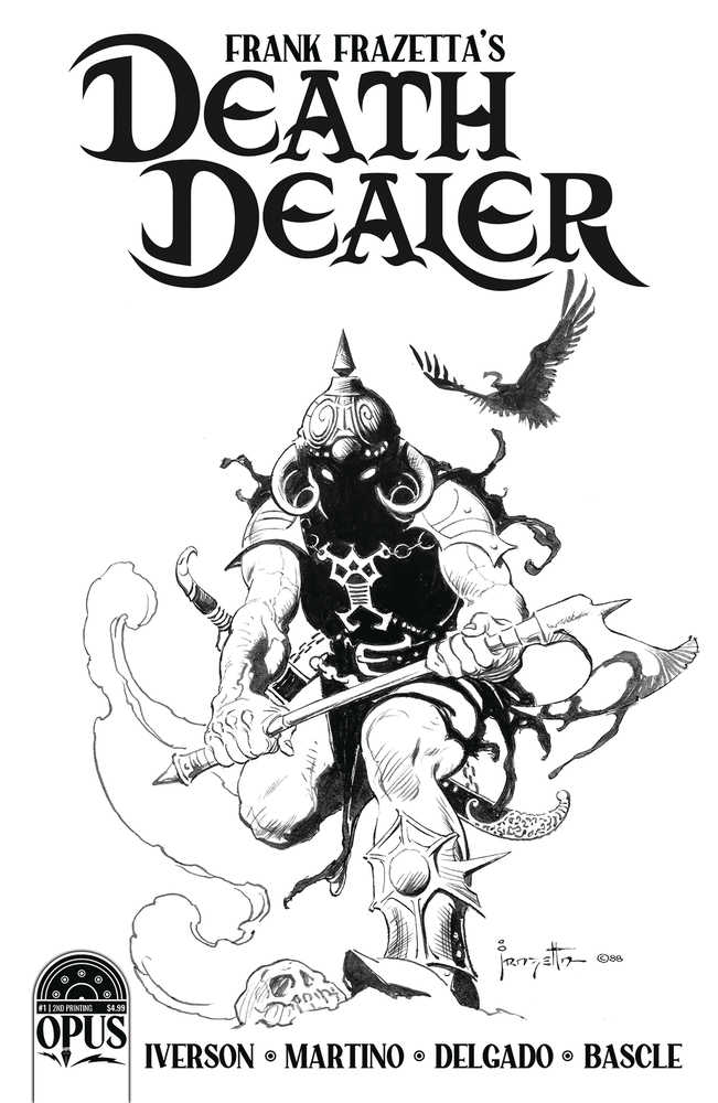 Frank Frazetta Death Dealer #1 2ND Printing (Mature)
