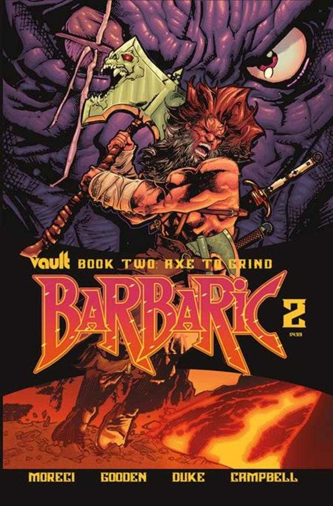 Barbaric Axe To Grind #2 Cover A Nathan Gooden