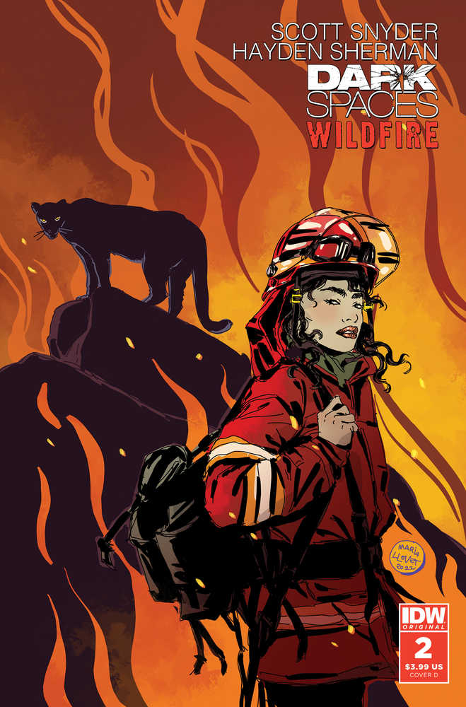 Dark Spaces Wildfire #2 Cover D Llovet
