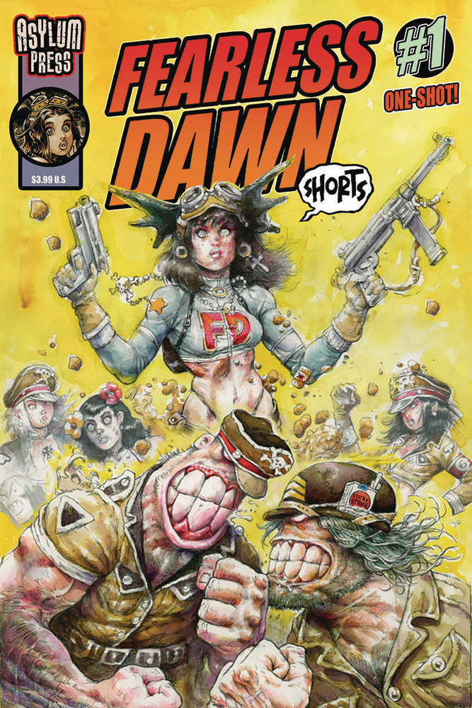 Fearless Dawn Shorts One Shot Cover A Mannion