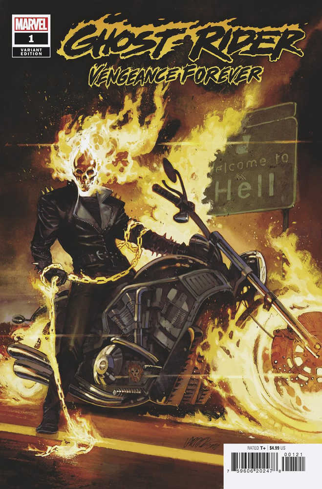 Ghost Rider Vengeance Forever #1 Larraz Variant