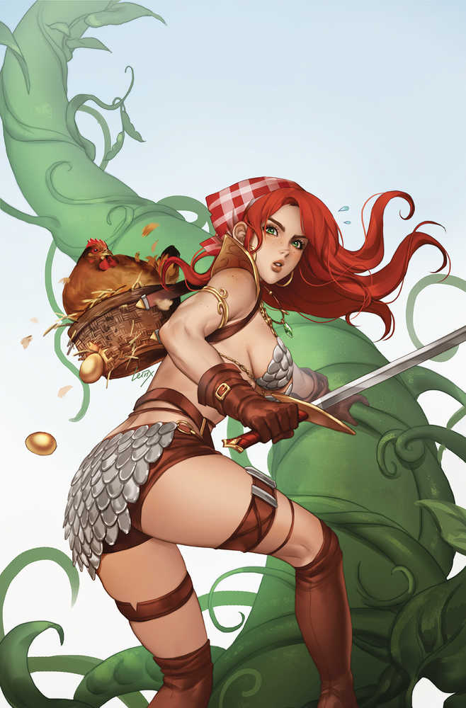 Red Sonja Fairy Tales One Shot Cover E 20 Copy Variant Edition Leirix Vir