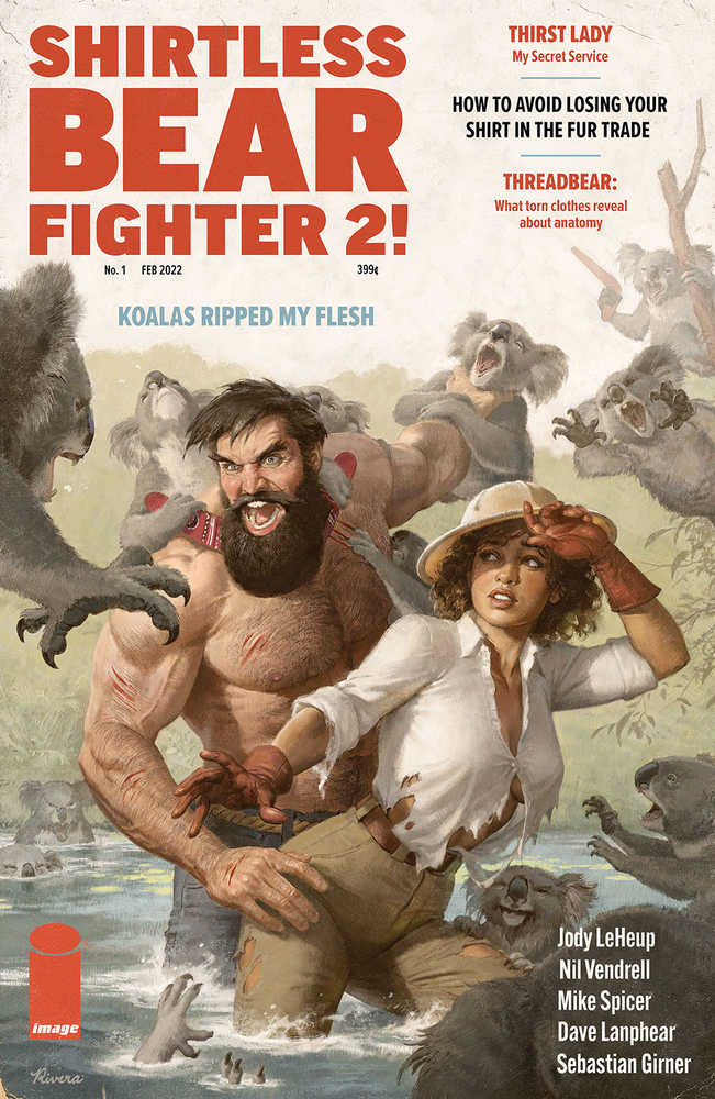 Shirtless Bear-Fighter 2 #1 (Of 7) Cover D 10 Copy Variant Edition Rivera