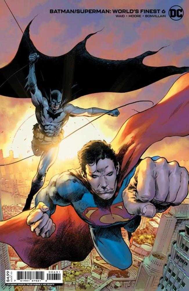 Batman Superman Worlds Finest #6 Cover D 1 in 25 Trevor Hairsine Card Stock Variant