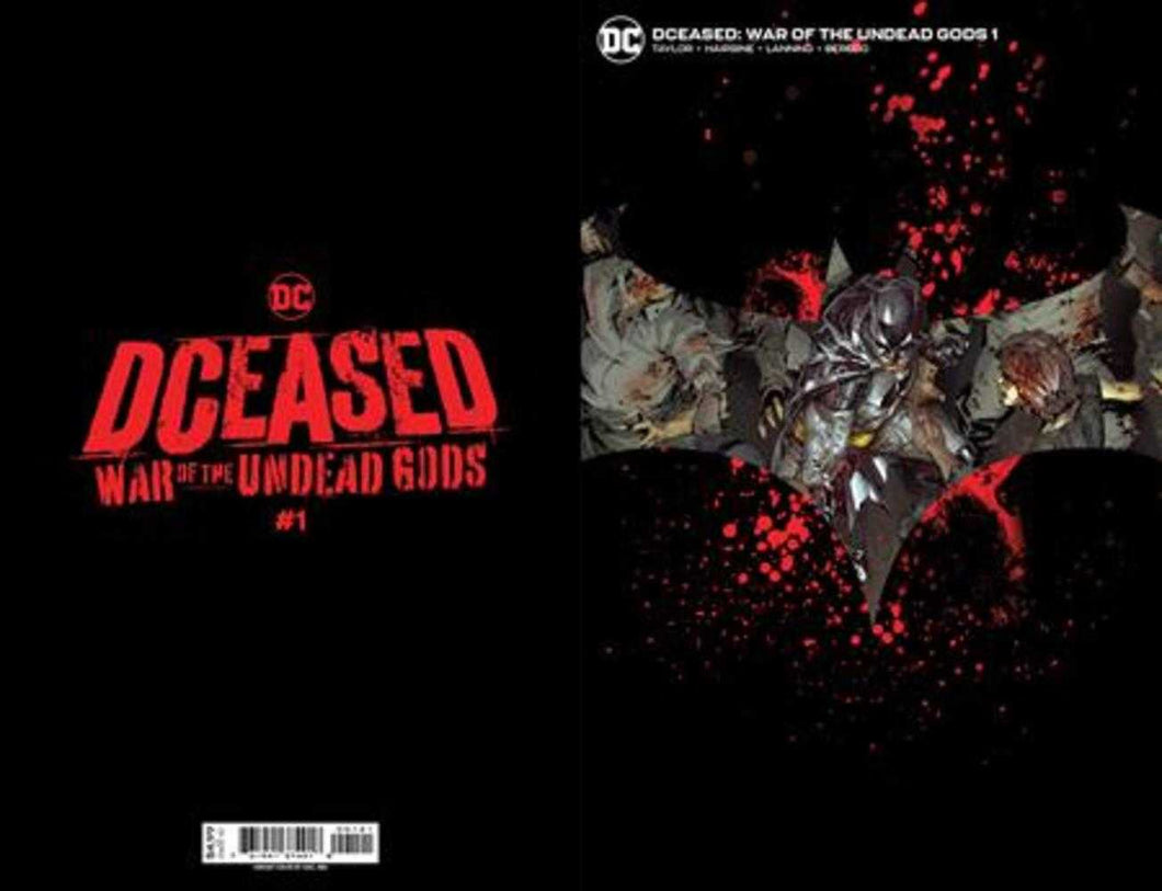 Dceased War Of The Undead Gods #1 (Of 8) Cover B Kael Ngu Acetate Card Stock Variant