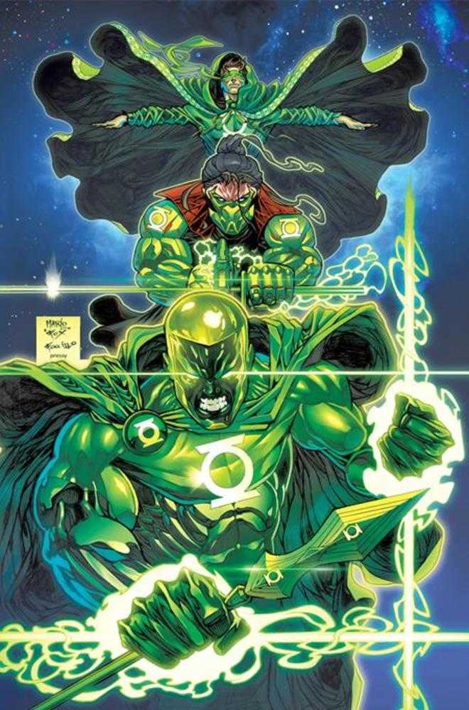 Dark Crisis Worlds Without A Justice League Green Lantern #1 (One Shot) Cover B 1 in 25 Mario Foccillo Variant